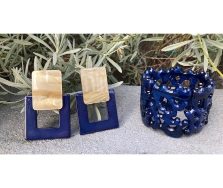 Bracelet en Résine Marine