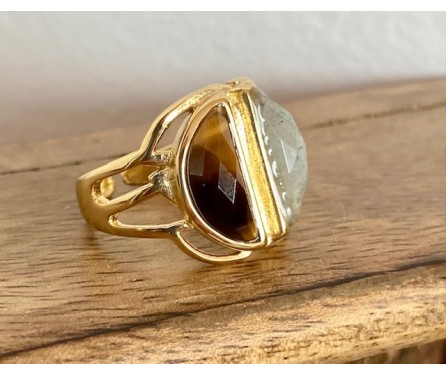 Bague  Duane Oeil de Tigre