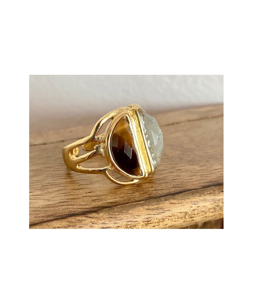 Bague  Duane Oeil de Tigre