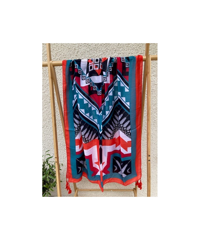 Foulard/Etole Motifs Géométriques