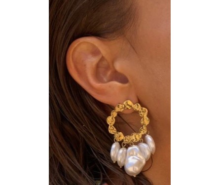 Boucles d'Oreilles "Nest"